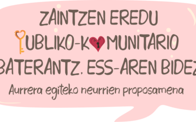 8 neurri ESStik zaintzen eredu publiko-komunitario baterantz aurrera egiteko